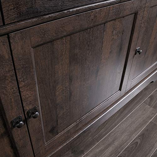 Sauder 422156 Carson Forge Credenza, Coffee Oak Finish