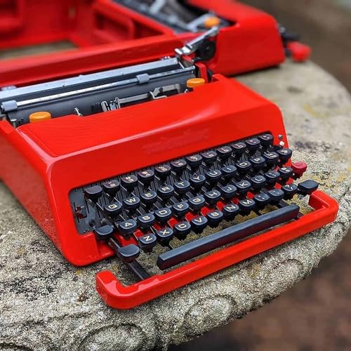 Quepiem Retro Manual Typewriter with Double Ribbon - Valentine Literary Gift