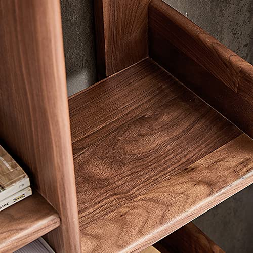 VELLOW Wooden Bookshelves Storage Rack 8 Grid Display Cabinet - Bedroom Living Room Home Office Bookcase