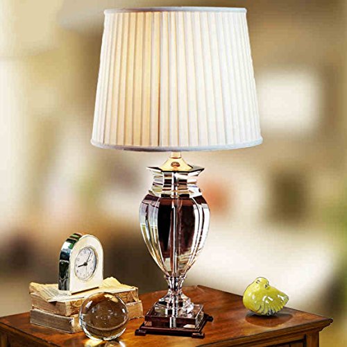 HZB Modern Minimalist Modern Living Room Lamp Crystal Lamp Crystal Lamp Bedroom Bedside Lamp Creative Fashion