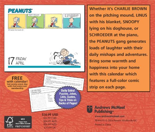 Peanuts 2015 Day-to-Day Calendar