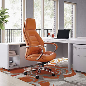 Zuri Furniture High Back Executive Chair - Orange