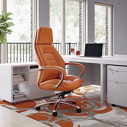 Zuri Furniture High Back Executive Chair - Orange
