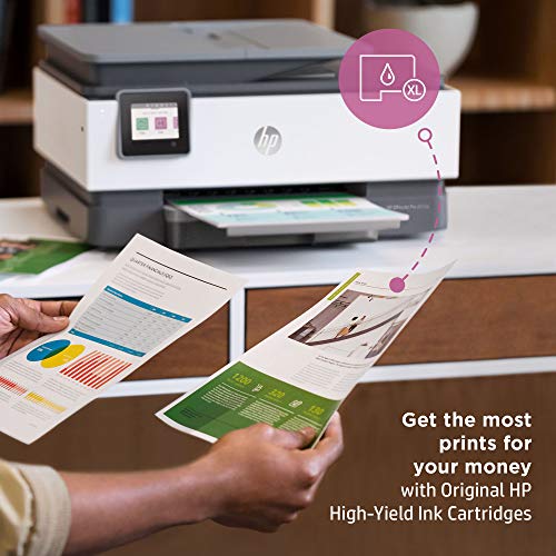 HP OfficeJet Pro 8035e All-in-One Wireless Color Printer (Basalt) for home office, with 12 months Instant Ink with HP+ (1L0H6A)