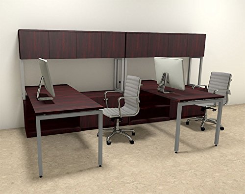 UTM Furniture Modern Executive Office Workstation Desk Set - OF-CON-S3