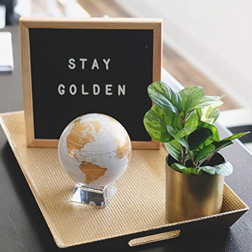 MOVA Globe 4.5" White and Gold