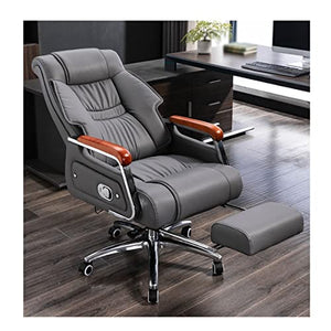 XZBXGZWY Boss Chair - Heavy Support Cowhide Gaming Chair