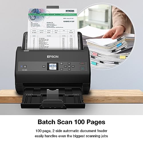 Epson Workforce ES-865 Color Duplex Document Scanner with Twain Driver