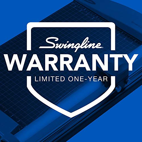 Swingline Paper Trimmer, Rotary Paper Cutter, 18" Cut Length, 30 Sheet Capacity, Commercial, Heavy Duty, SmartCut (9618)