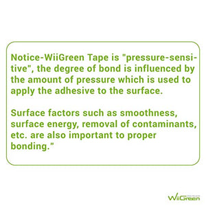 WiiGreen Clear Packing Tape Refill 1.9" inch x 100 Yard with Dispenser, Heavy Duty, Strong Clear Adhesive for Shipping, Moving, Packaging, Sealing and Storage, 144 Rolls