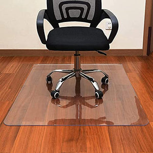 HOBBOY Clear Hard-Floor Chair Mat for Hardwood Floor - Non-Slip, Non-Scratch - Multiple Sizes