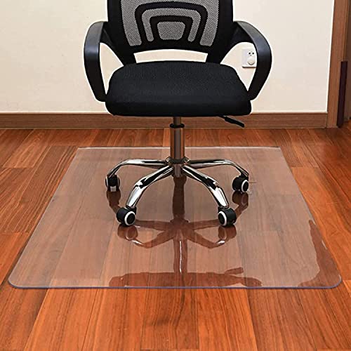 HOBBOY Clear Hard-Floor Chair Mat for Hardwood Floor - Non-Slip, Non-Scratch - Multiple Sizes