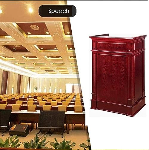 SMuCkS Wood Lectern Podium - Modern Host Table