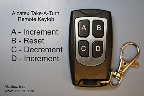 2-Digit Wireless Take-A-Number System with Counter Top Dispenser