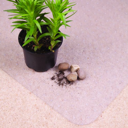 EcoTex Evolutionmat, Recyclable Chair Mat, for Standard Pile Carpets, Rectangular, 48" x 60"