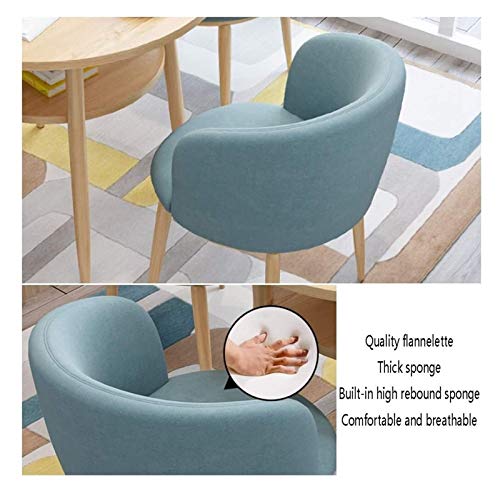 SYLTER Office Conference Table and Chair Set - Reception Coffee Table - Home Living Room Tables and Chairs - Creative Lounge Chair - Kitchen Dining Table Set - 1 Table 3 Chairs (Color: [Insert Color])