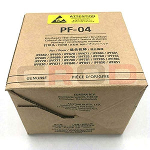 zzsbybgxfc Accessories for Printer PRTA39238 Genuine PF-04 Printhead Pf04 Pf 04 Nozzle for Canon IPF650 IPF655 IPF680 IPF681 IPF685 IPF686 IPF750 IPF755 IPF760 IPF765