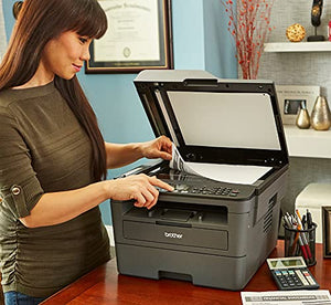 Brother Premium MFC-L2690DW Series Compact Monochrome All-in-One Laser Printer | Print Copy Scan Fax | Wireless | Mobile Printing | Auto 2-Sided Printing | ADF | 26 ppm |