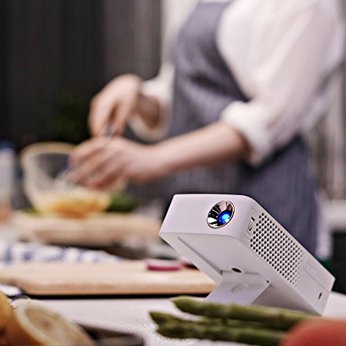 LG Electronics PH30JG LED Projector with Built-In Battery and Bluetooth Sound (2017 Model) (Renewed)
