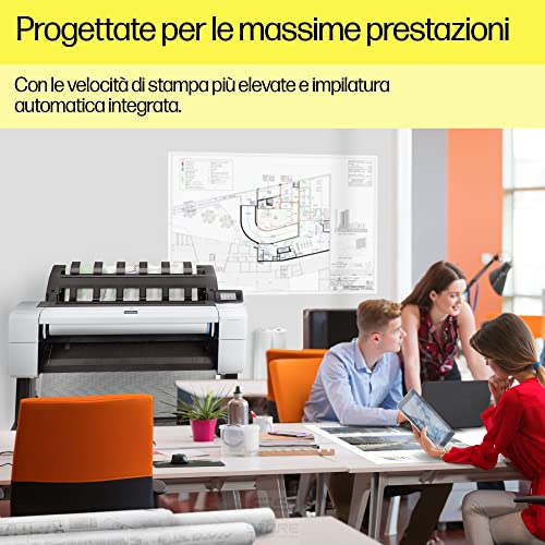 HP Designjet T1600 Postscript Inkjet Large Format Printer - 36" Color
