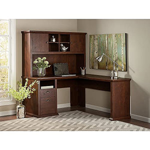 Bush Furniture Yorktown Hutch, Antique Cherry (WC40331-03)