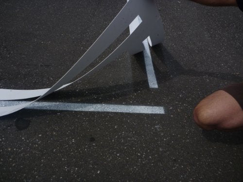 Classic Four-Square Stencil | Playground Stencil Collection | Official Size | Paint Stencils for Playground and Pavement