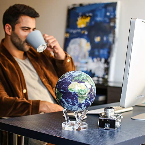 Earth with Clouds MOVA Globe 4.5"