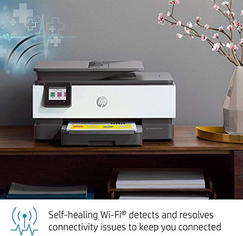 HP OfficeJet Pro 8025 All-in-One Wireless Printer, Scan, Copy, Fax, Smart Home Office Productivity (1KR57A)