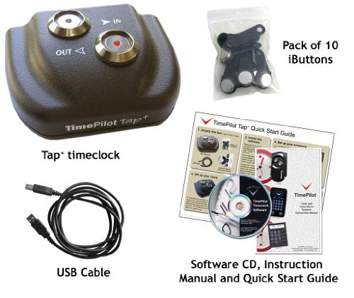 Royal Timepilot Tap+ Time Management System (39182E), Black