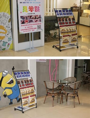 WEBERT Floor Standing Magazine Rack