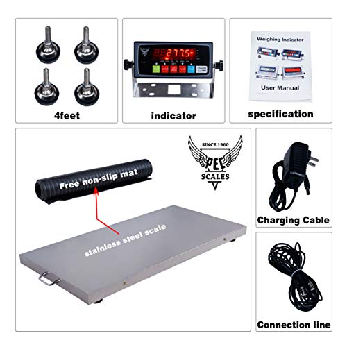 PEC Livestock Scale 700lb Digital Weighing Equipment for Small to Medium Animals