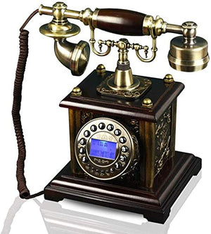 TEmkin Vintage Antique Fashion Backlit Screen European Telephone Landline