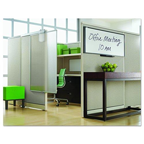 Quartet WM4818 Quartet Workstation Total Erase Marker Board, Dry-Erase, 48 x 18, WE, GY Frame