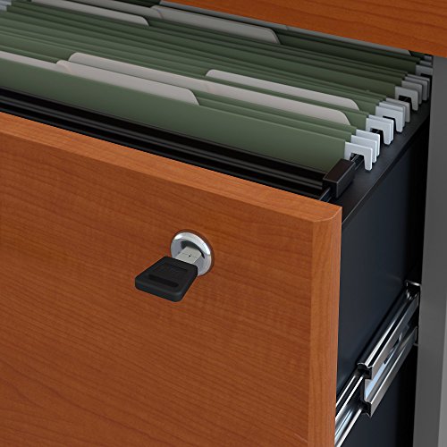 Bush Business Furniture Series C Collection 24W Piler Filer in Auburn Maple