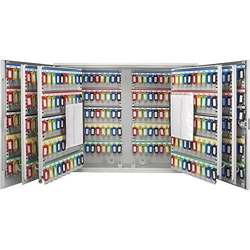 BARSKA 600 Position Key Cabinet with Key Lock, Grey