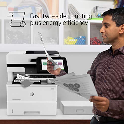 HP LaserJet Enterprise MFP M528c Monochrome All-in-One Printer - Ethernet, 2-Sided Printing (Renewed)