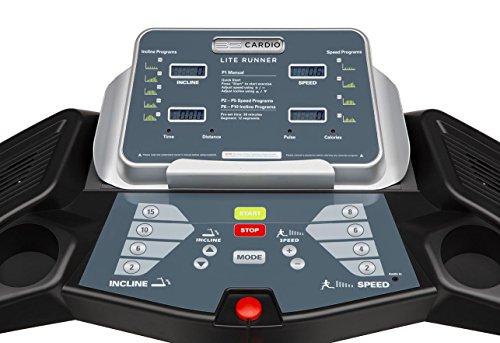 3G Cardio Lite Runner Treadmill, Silver
