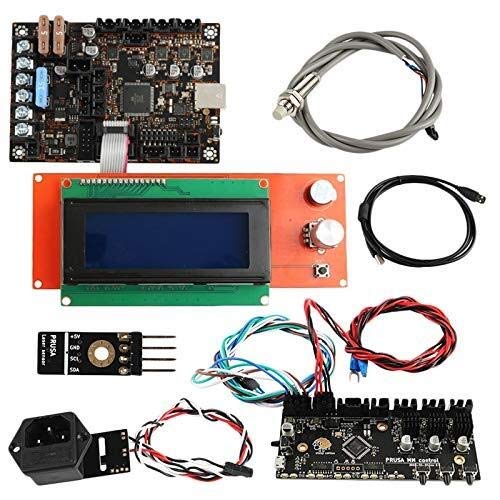 LIANGANAN 3D Printer Accessories Prusa I3 Mk3 Motherboard + Display + Mmu2 Control Board + Cut Detection Kit