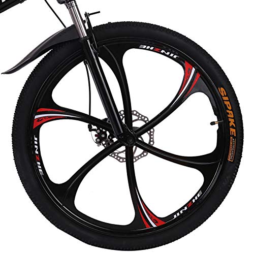 zeipy Bicycles, Mountain Bikes, Full Suspension, Anti-Skid, 21-Speed Dual Disc Brakes, Curved Handlebars, Aluminum Road Bikes, Commuter Bikes, Mountain Bikes, 26 Inches