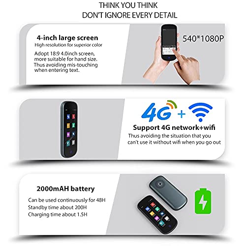 CHCDP V12 4G Smart Instant Voice Photo Scanning Translator 4.0 Touch Screen