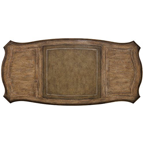 Hooker Furniture Solana 66" Writing Desk in Light Oak