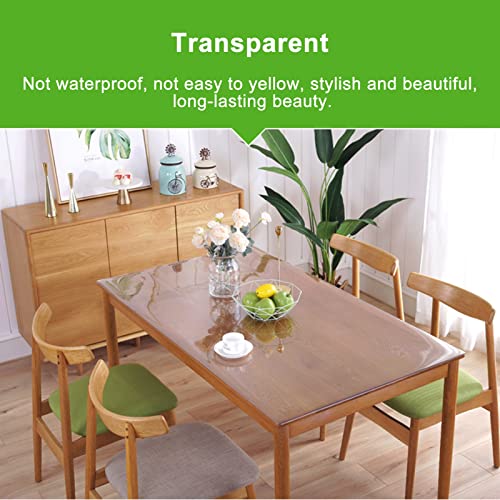 JYDQM Clear Vinyl Plastic Floor Runner Protector 1.5x7m