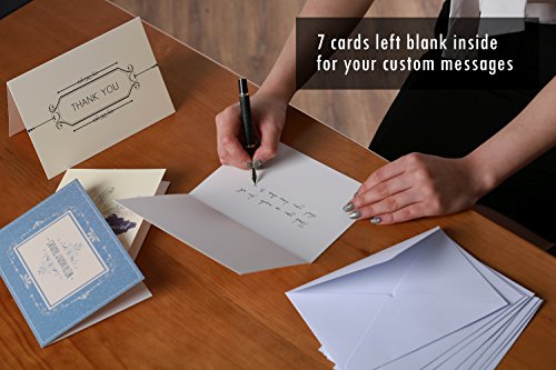 Cortesia All Occasion Premium Greeting Cards Assortment - 30 UNIQUE DESIGNS, Box set incl. Envelopes, Birthday Cards, Thank You Notes, Thinking of You, Get Well, Congratulations, Anniversary, Sympathy