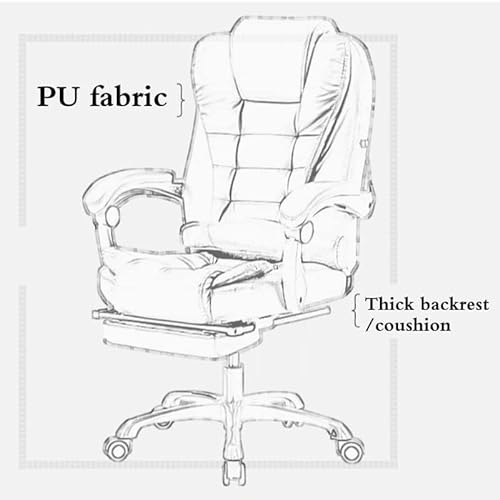 Office Chair Swivel Reclining Boss Chair