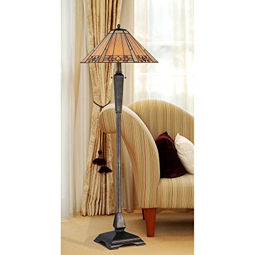 Kenroy Home 33043BRZ Willow Floor Lamp, 58.5 Inch Height, 20 Inch Diameter, Bronze