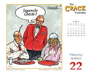 The Crack Calendar By Eric Decetis 2018 Boxed/Daily Calendar (CB0241)