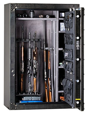 Kodiak Strong Box KSB5940EX-SO Gun Safe, 38 Long Guns & 8 Handguns, 723 lbs, 60 Minute Fire Protection, Patented Swing Out Gun Rack, Electronic Lock and Bonus Deluxe Door Organizer