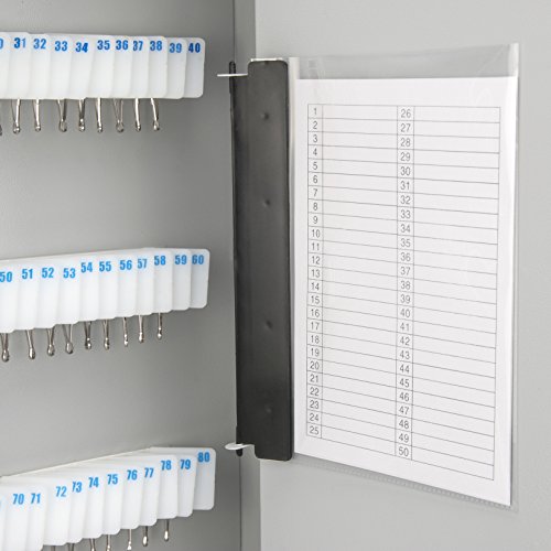 BARSKA CB12494 Key Lock 240 Position Key Cabinet Lock Box Grey
