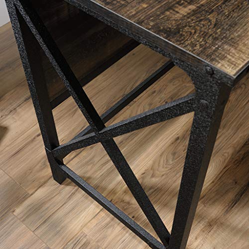Corner Office Desk Industrial Style Storage Drawers L Shaped Workstation Furniture Laptop PC Table Study Writing Reading