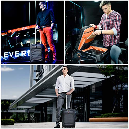 EVERKI Wheeled 420 Carry-on 18.4-Inch Gaming or Workstation Laptop Trolley, Business Professional, Gamer (EKB420)